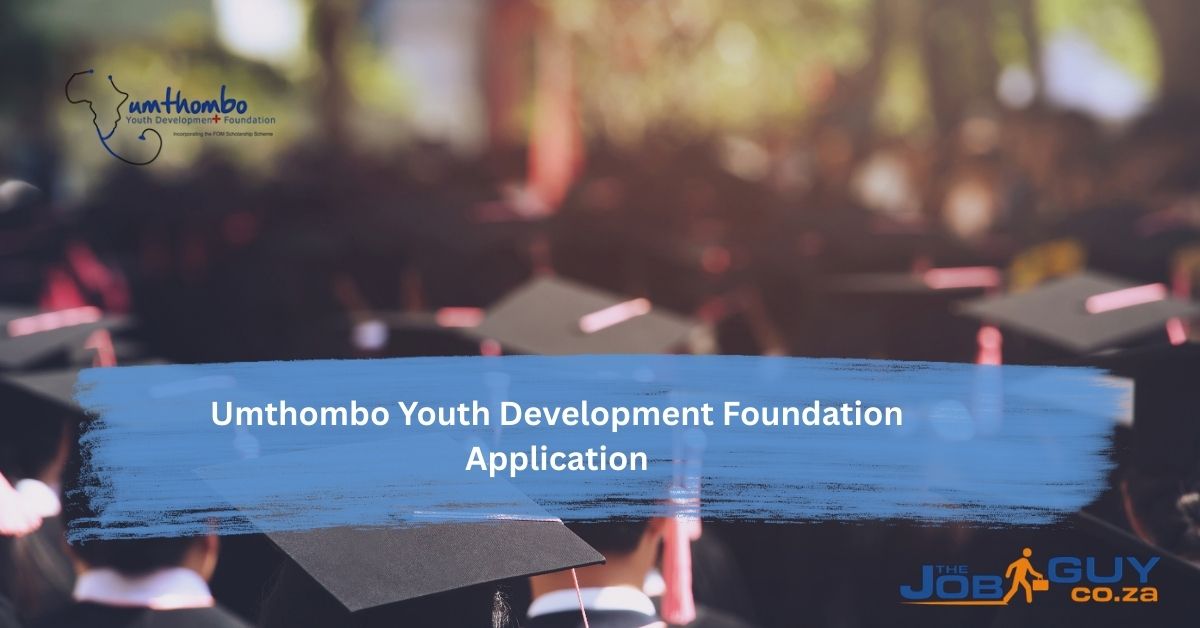 Umthombo Youth Development Foundation bursary 2026 for South African students